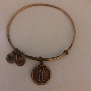 Alex and Ani ‘H’ bracelet